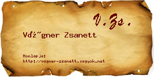 Vágner Zsanett névjegykártya